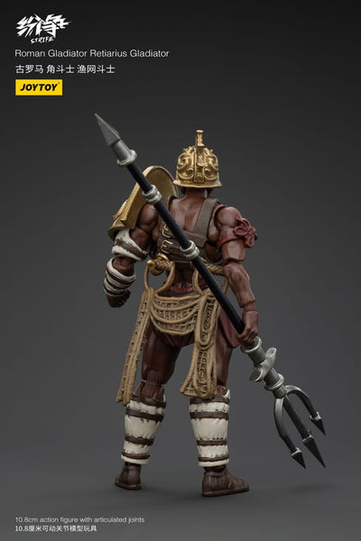 Strife Action Figure 1/18 Roman Gladiator Retiarius Gladiator 11cm - Action Figures - Joy Toy (CN) - Hobby Figures UK