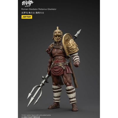 Strife Action Figure 1/18 Roman Gladiator Retiarius Gladiator 11cm - Action Figures - Joy Toy (CN) - Hobby Figures UK