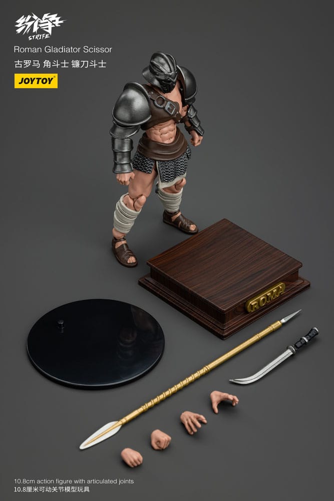 Strife Action Figure 1/18 Roman Gladiator Scissor 11cm - Action Figures - Joy Toy (CN) - Hobby Figures UK