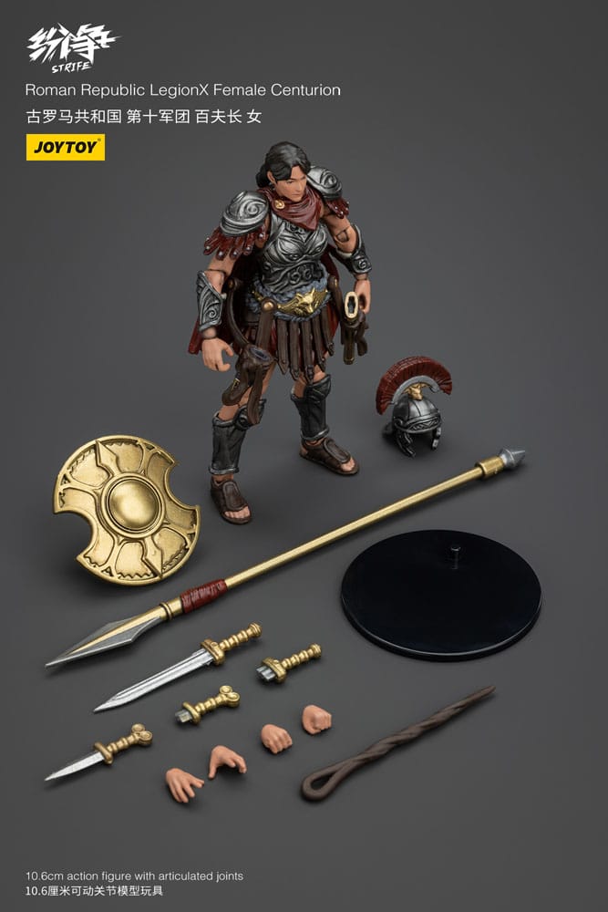 Strife Action Figure 1/18 Roman Republic LegionX Female Centurion 11cm - Action Figures - Joy Toy (CN) - Hobby Figures UK