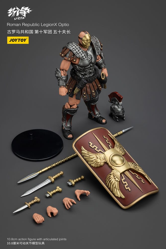 Strife Action Figure 1/18 Roman Republic LegionX Optio 11cm - Action Figures - Joy Toy (CN) - Hobby Figures UK