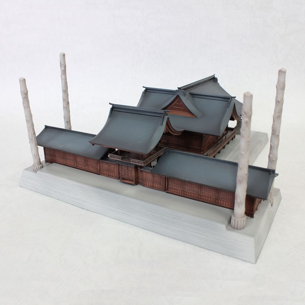 Structure 1/150 Plastic Model Kit Suwa Taisha Shimoya Akimiya (3rd-run) - Model Kit - Plum - Hobby Figures UK