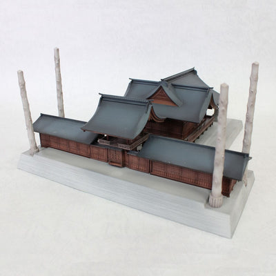 Structure 1/150 Plastic Model Kit Suwa Taisha Shimoya Akimiya (3rd-run) - Model Kit - Plum - Hobby Figures UK