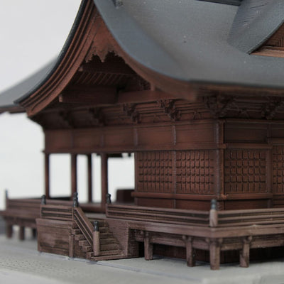 Structure 1/150 Plastic Model Kit Suwa Taisha Shimoya Akimiya (3rd-run) - Model Kit - Plum - Hobby Figures UK
