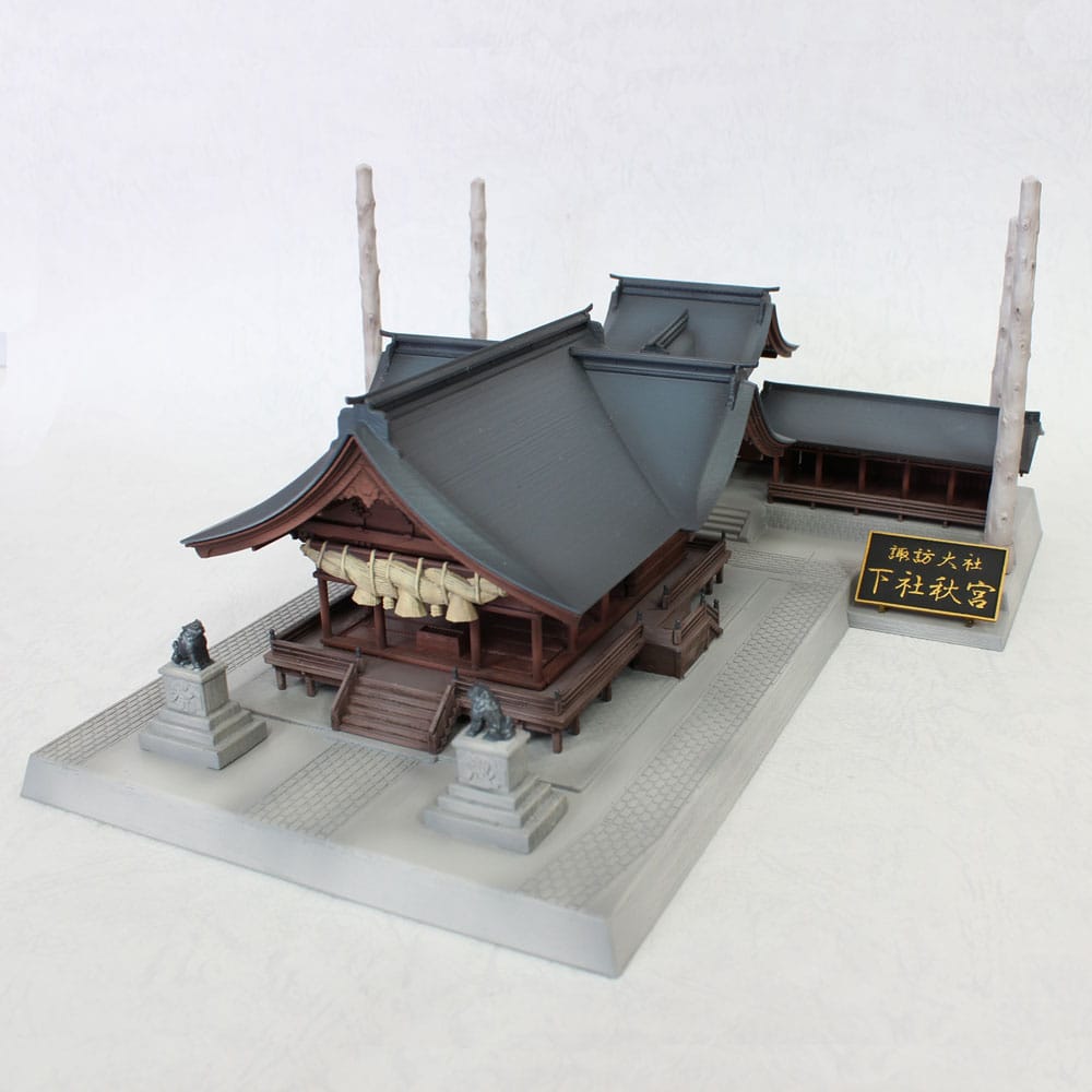 Structure 1/150 Plastic Model Kit Suwa Taisha Shimoya Akimiya (3rd-run) - Model Kit - Plum - Hobby Figures UK