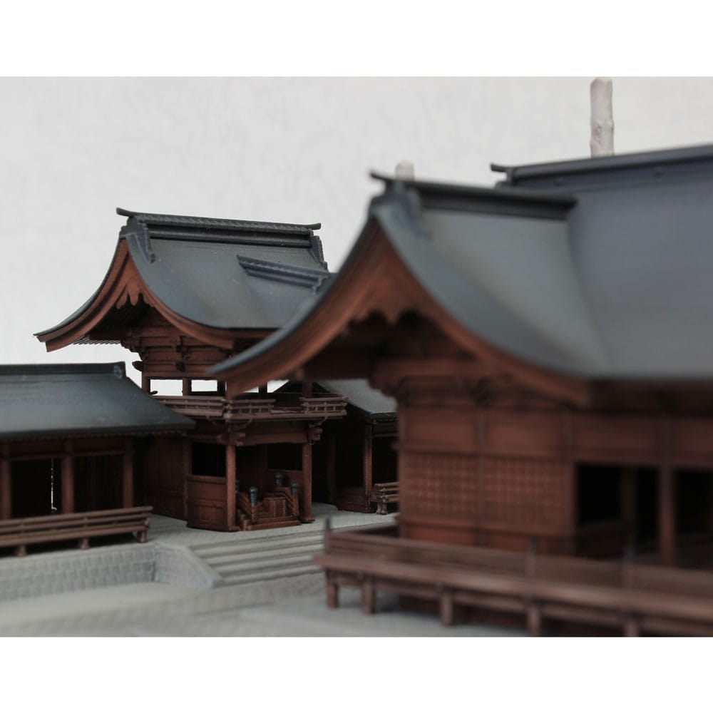Structure 1/150 Plastic Model Kit Suwa Taisha Shimoya Akimiya (3rd-run) - Model Kit - Plum - Hobby Figures UK