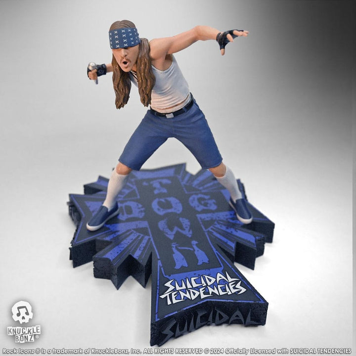 M×M×M × SUICIDAL TENDENCIES FIGURE Suicidal Tendencies Rock Iconz Statue Mike Muir 22cm – Hobby Figures