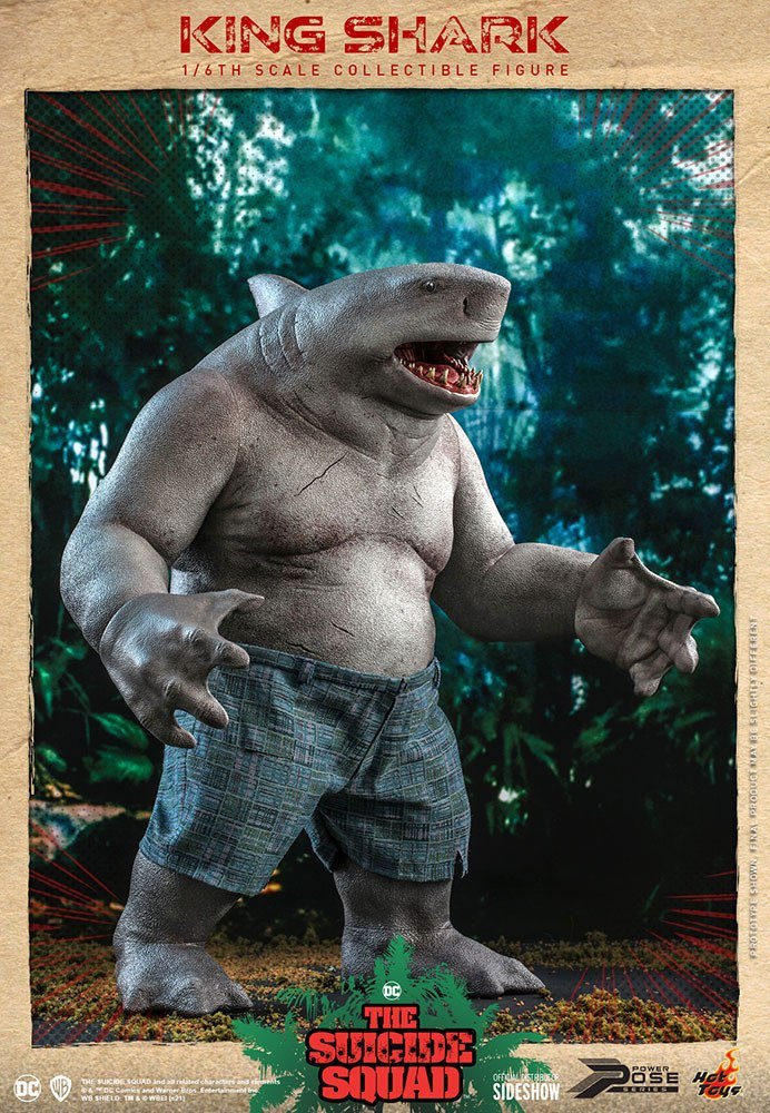 Suicide Squad Movie Masterpiece Action Figure 1/6 King Shark 35cm - Action Figures - Hot Toys - Hobby Figures UK