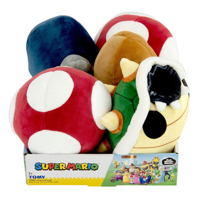 Super Mario Mocchi-Mocchi Junior Plush Figures Wave 11 15cm Assortment (5) - Plush - Tomy - Hobby Figures UK