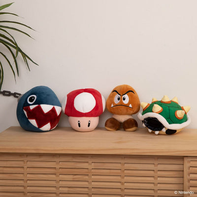 Super Mario Mocchi-Mocchi Junior Plush Figures Wave 11 15cm Assortment (5) - Plush - Tomy - Hobby Figures UK