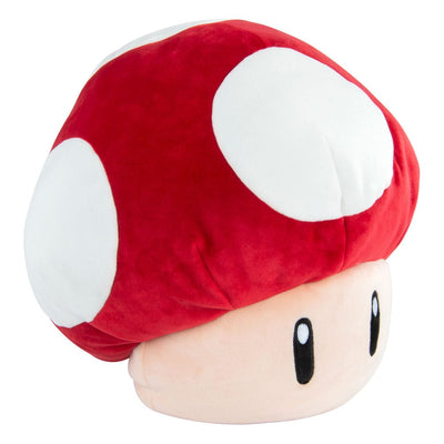 Super Mario Mocchi-Mocchi Mega Plush Figure Super Mushroom Red 36cm - Plush - Tomy - Hobby Figures UK