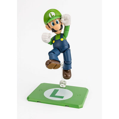 Super Mario S.H. Figuarts Action Figure Luigi 11cm - Action Figures - Bandai Tamashii Nations - Hobby Figures UK