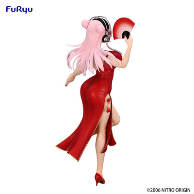 Super Sonico Trio-Try-iT PVC Statue China Dress Ver. 21cm - Scale Statue - Furyu - Hobby Figures UK