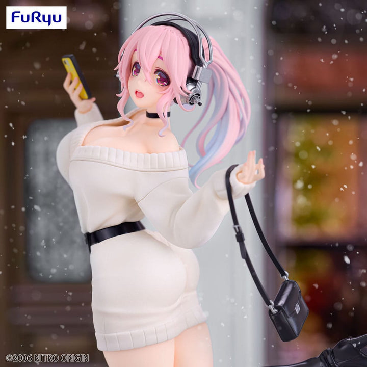 Super Sonico Trio-Try-iT PVC Statue Winter Memory Ver. 21cm