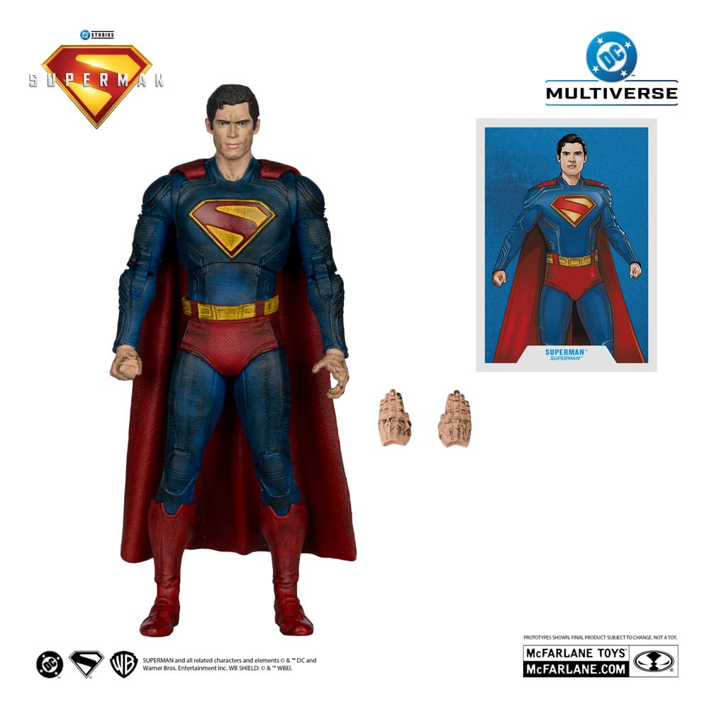 Superman (2025) DC Multiverse Action Figure Superman (Battle Damaged) (Gold Label) 18cm - Action Figures - McFarlane Toys - Hobby Figures UK