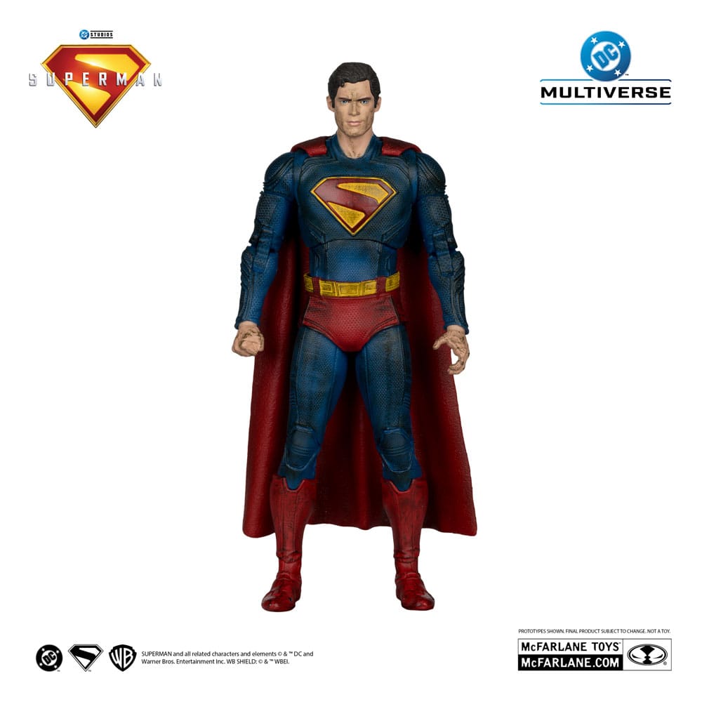 Superman (2025) DC Multiverse Action Figure Superman (Battle Damaged) (Gold Label) 18cm - Action Figures - McFarlane Toys - Hobby Figures UK