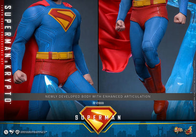 Superman (2025) Movie Masterpiece Action Figure 1/6 Superman & Krypto 33cm - Action Figures - Hot Toys - Hobby Figures UK
