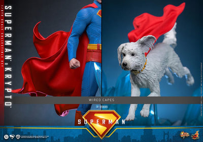 Superman (2025) Movie Masterpiece Action Figure 1/6 Superman & Krypto 33cm - Action Figures - Hot Toys - Hobby Figures UK