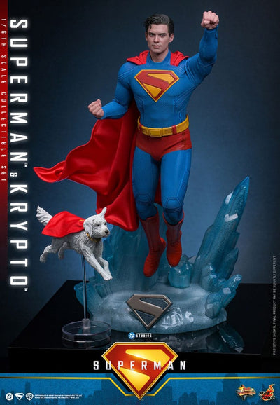 Superman (2025) Movie Masterpiece Action Figure 1/6 Superman & Krypto 33cm - Action Figures - Hot Toys - Hobby Figures UK