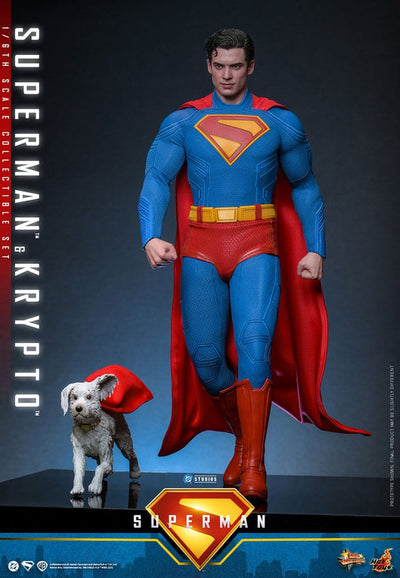 Superman (2025) Movie Masterpiece Action Figure 1/6 Superman & Krypto 33cm - Action Figures - Hot Toys - Hobby Figures UK