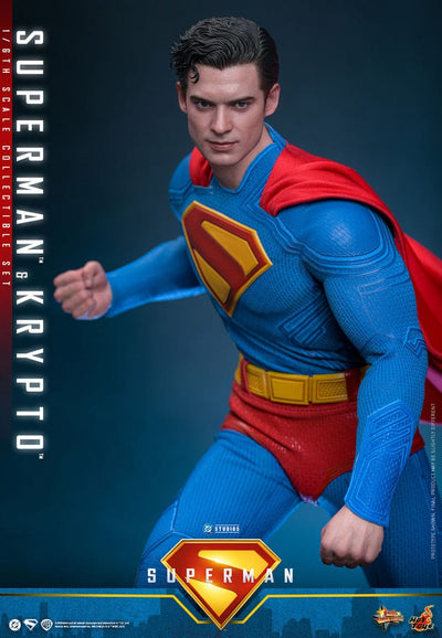 Superman (2025) Movie Masterpiece Action Figure 1/6 Superman & Krypto 33cm - Action Figures - Hot Toys - Hobby Figures UK
