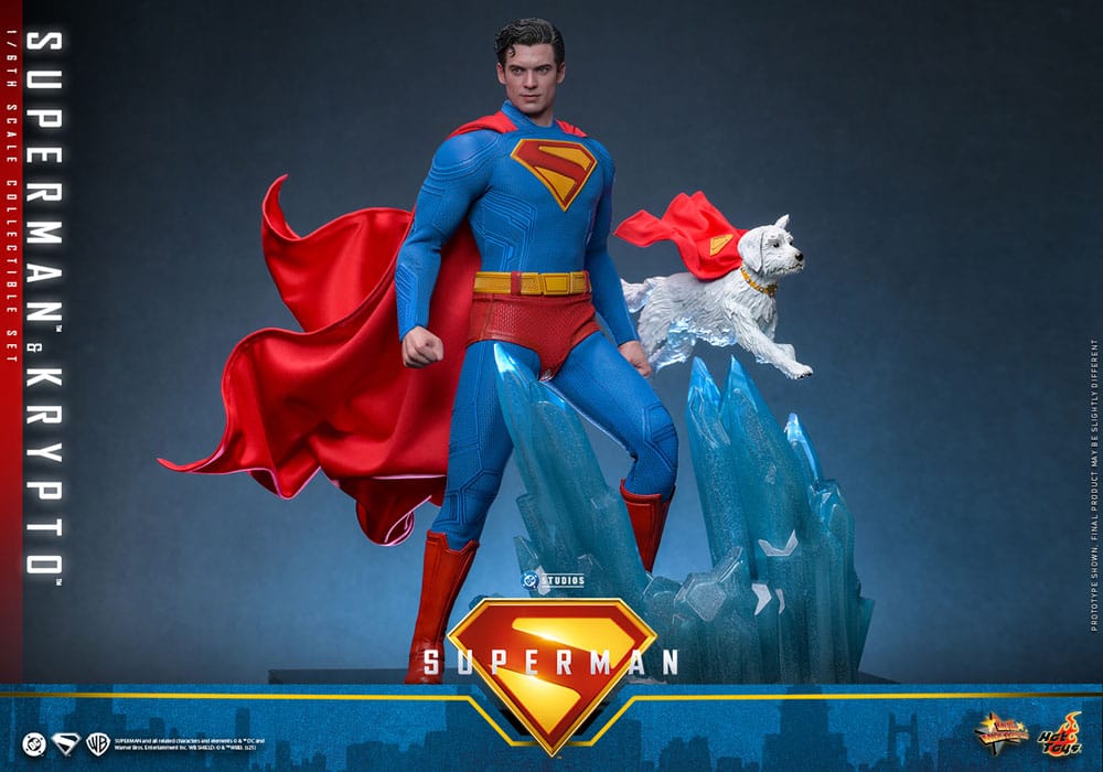Superman (2025) Movie Masterpiece Action Figure 1/6 Superman & Krypto 33cm - Action Figures - Hot Toys - Hobby Figures UK