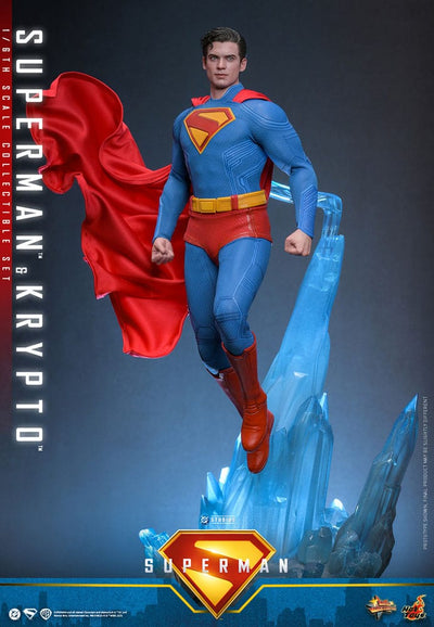 Superman (2025) Movie Masterpiece Action Figure 1/6 Superman & Krypto 33cm - Action Figures - Hot Toys - Hobby Figures UK