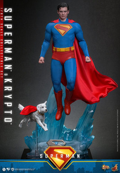 Superman (2025) Movie Masterpiece Action Figure 1/6 Superman & Krypto 33cm - Action Figures - Hot Toys - Hobby Figures UK