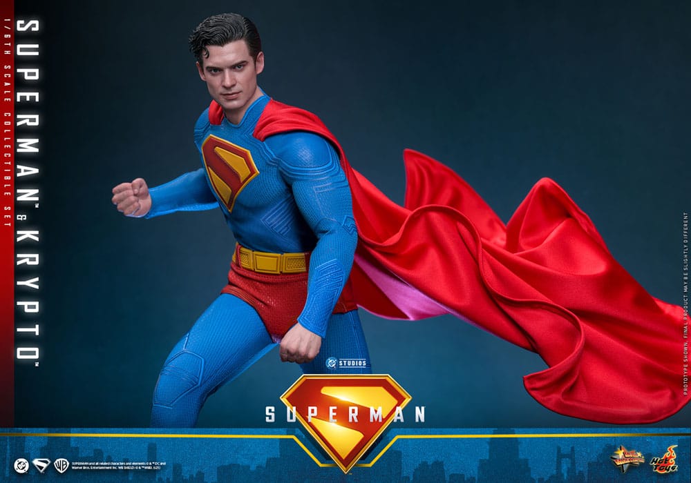 Superman (2025) Movie Masterpiece Action Figure 1/6 Superman & Krypto 33cm - Action Figures - Hot Toys - Hobby Figures UK
