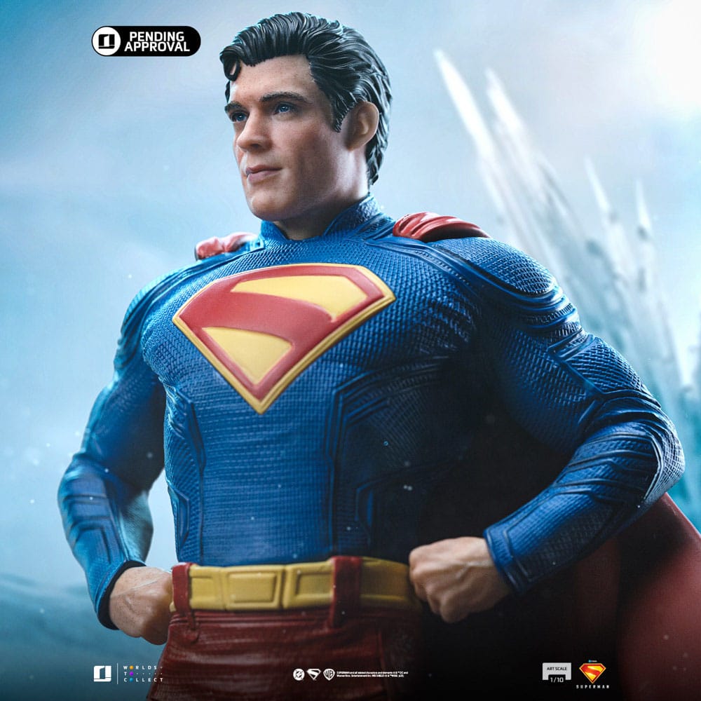 Superman Legacy Art Scale Statue 1/10 Superman & Krypto 32cm - Scale Statue - Iron Studios - Hobby Figures UK