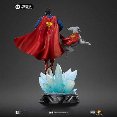 Superman Legacy Art Scale Statue 1/10 Superman & Krypto 32cm - Scale Statue - Iron Studios - Hobby Figures UK