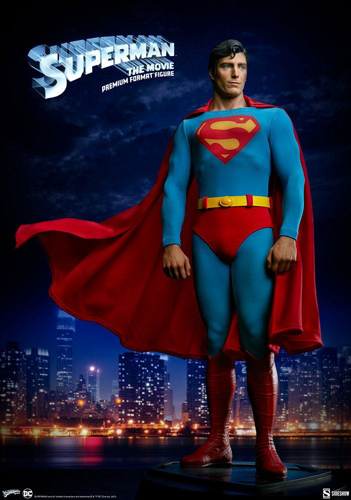 Superman Premium Format Figure Superman: The Movie 52cm - Scale Statue - Sideshow Collectibles - Hobby Figures UK