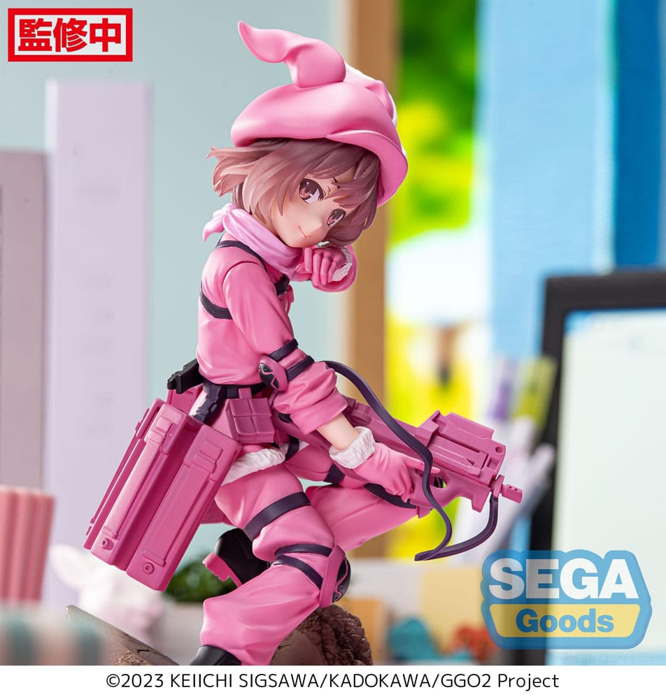 Sword Art Online Alternative: Gun Gale Online II Luminasta PVC Statue LLENN 17cm - Scale Statue - Sega - Hobby Figures UK