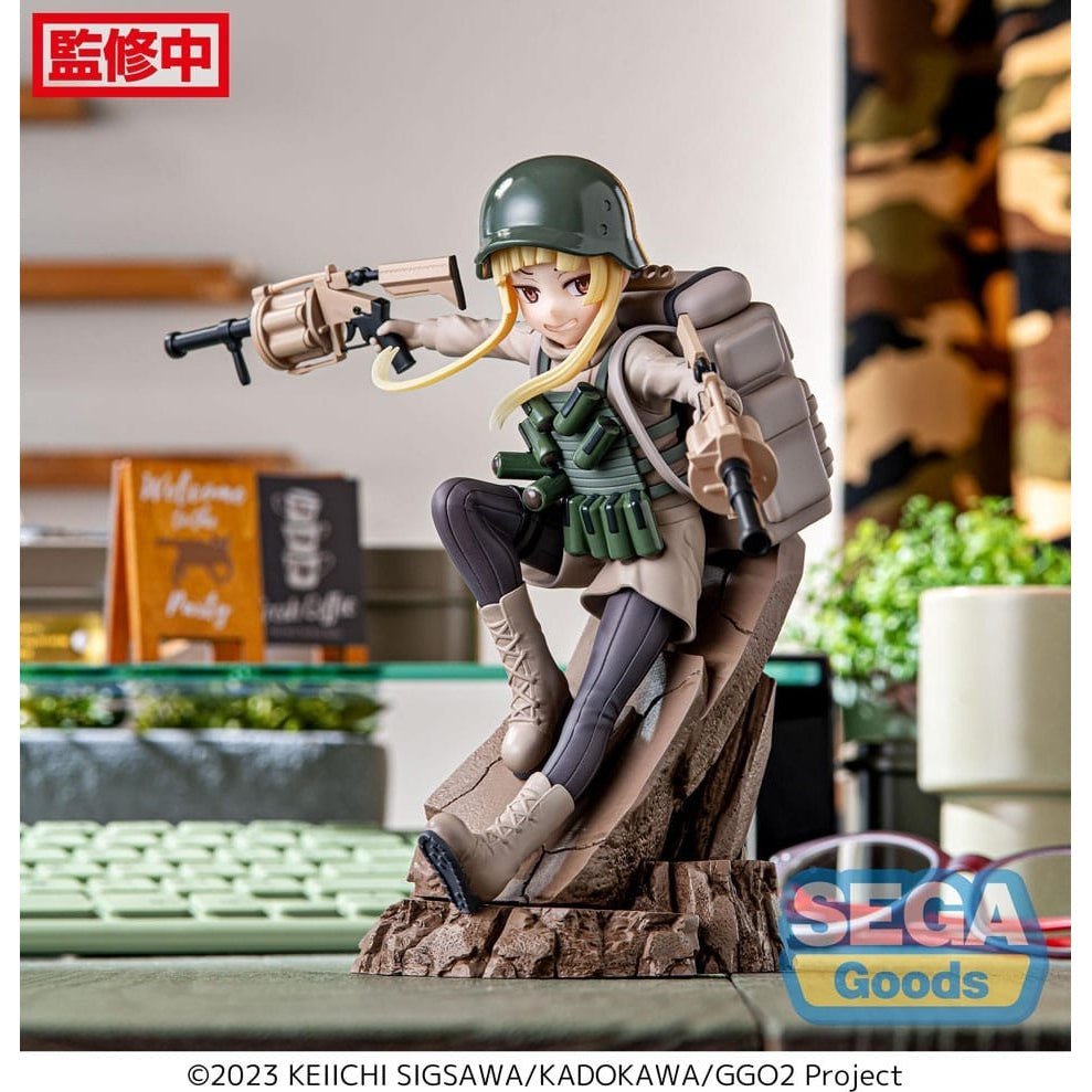 Sword Art Online Alternative: Gun Gale Online II Luminasta PVC Statue Fukaziroh 17cm - Scale Statue - Sega - Hobby Figures UK