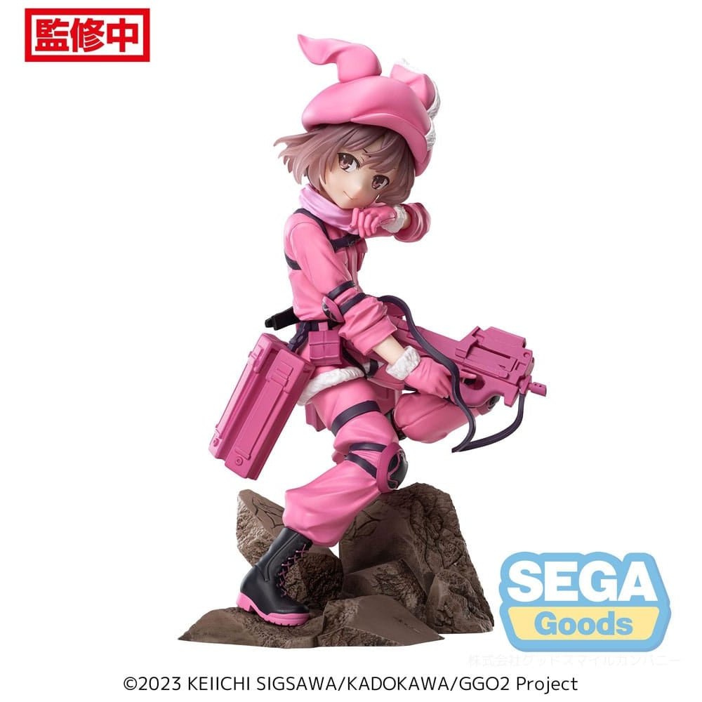 Sword Art Online Alternative: Gun Gale Online II Luminasta PVC Statue LLENN 17cm - Scale Statue - Sega - Hobby Figures UK