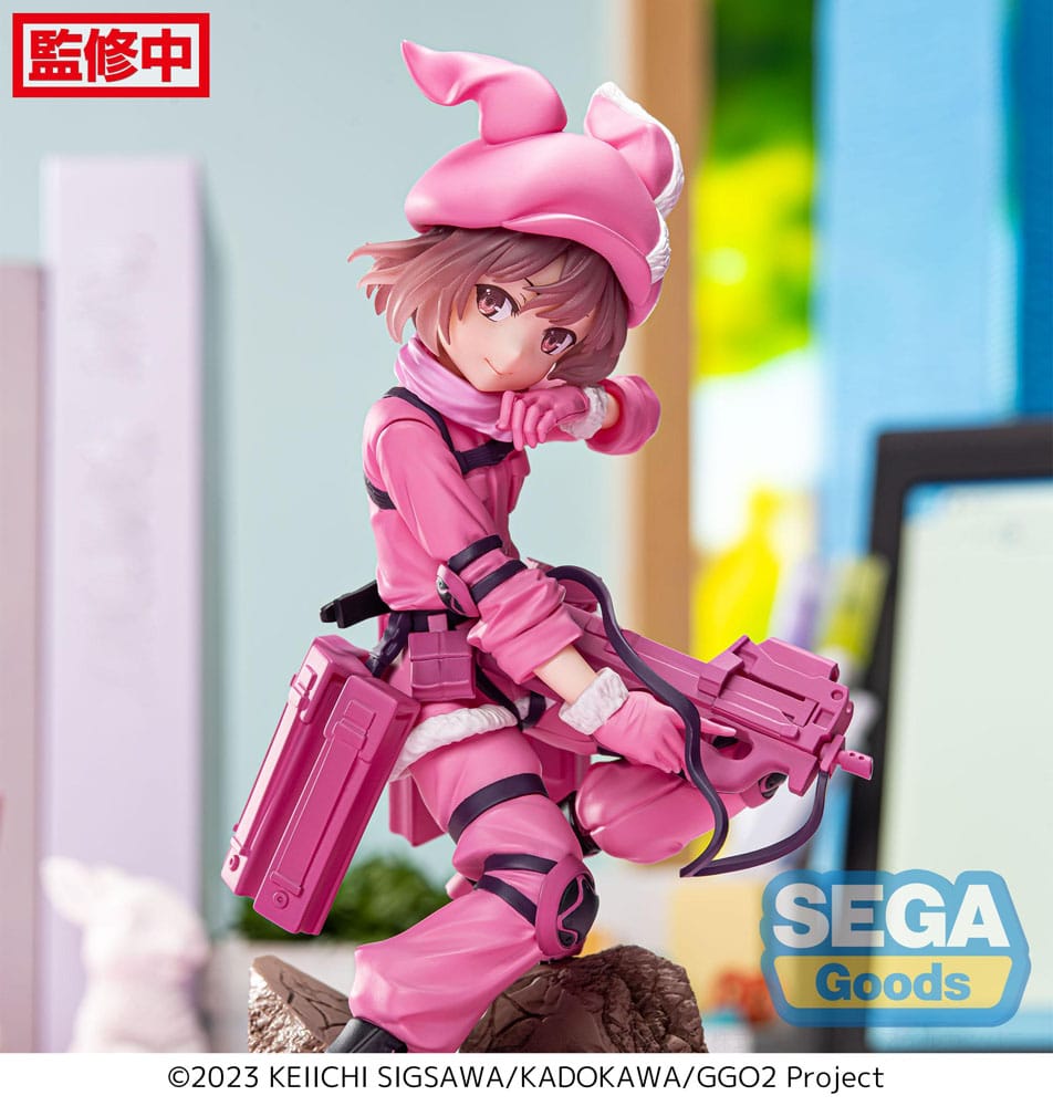 Sword Art Online Alternative: Gun Gale Online II Luminasta PVC Statue LLENN 17cm - Scale Statue - Sega - Hobby Figures UK