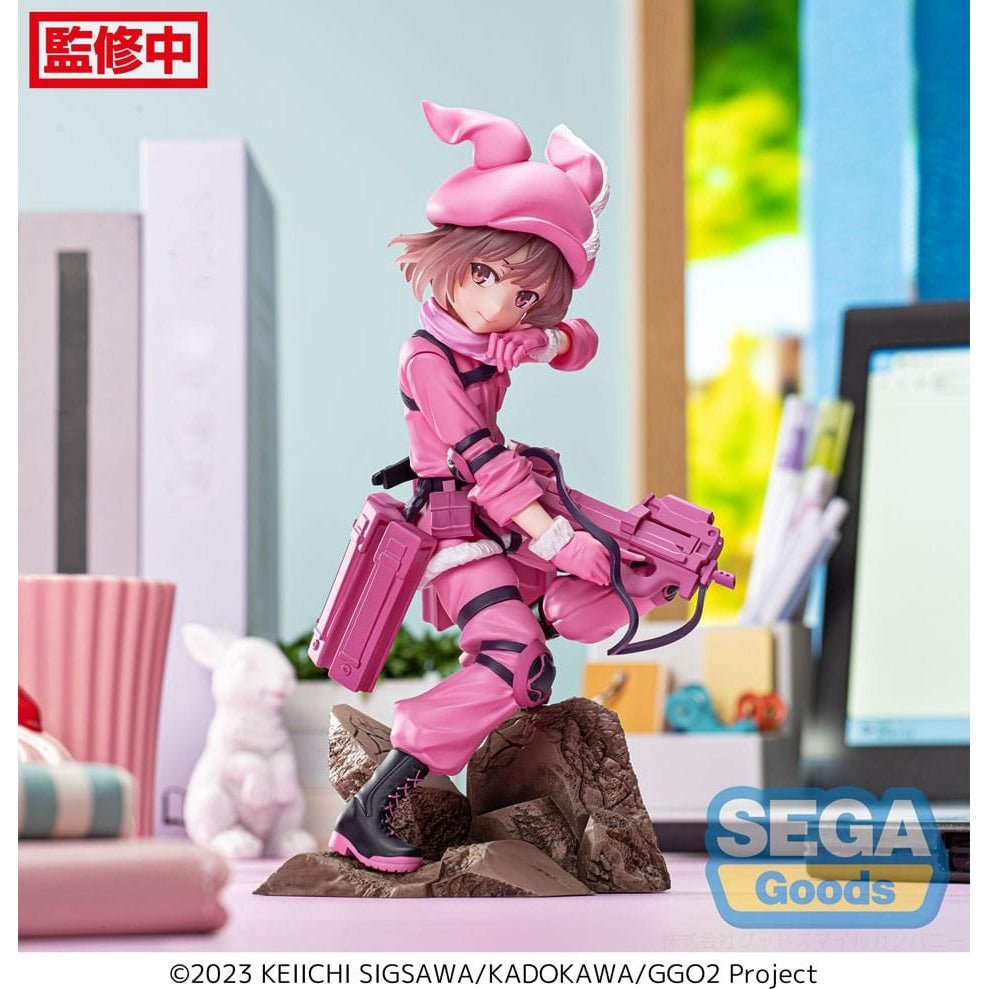 Sword Art Online Alternative: Gun Gale Online II Luminasta PVC Statue LLENN 17cm - Scale Statue - Sega - Hobby Figures UK