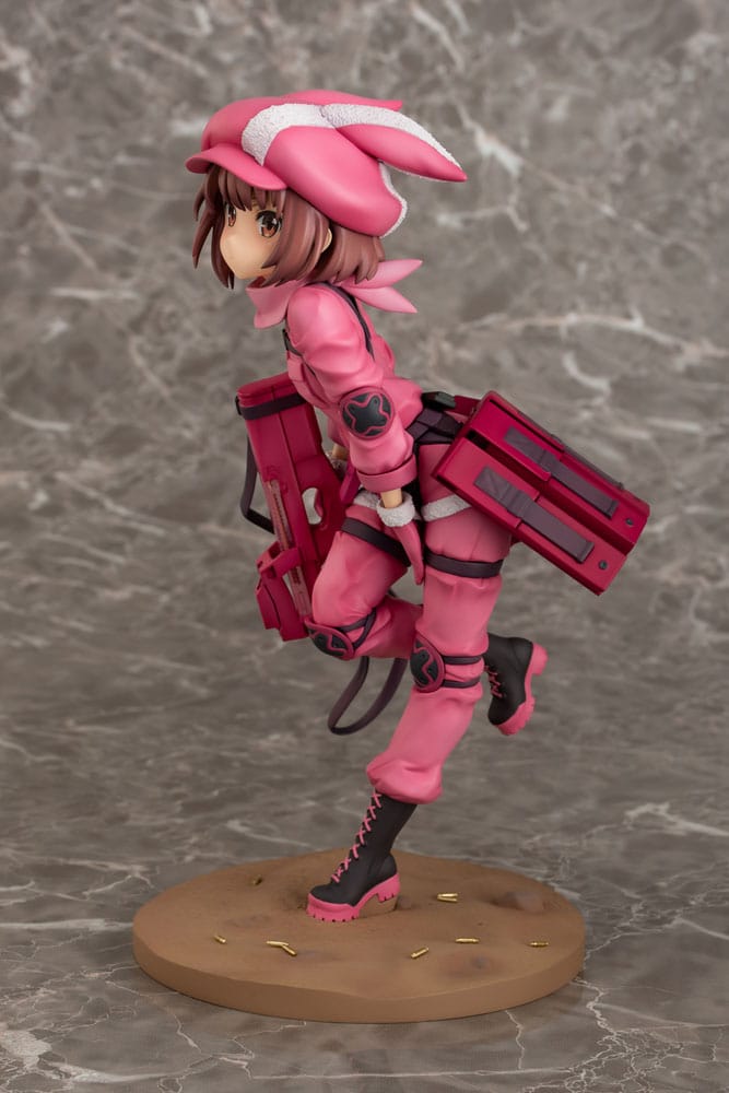 Sword Art Online Alternative Gun Gale Online II PVC Statue 1/7 Llenn Desert Bullet Ver. 22cm - Scale Statue - Plum - Hobby Figures UK