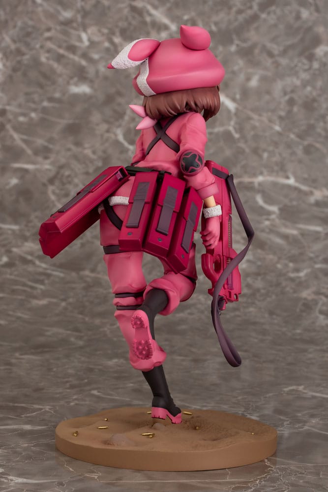 Sword Art Online Alternative Gun Gale Online II PVC Statue 1/7 Llenn Desert Bullet Ver. 22cm - Scale Statue - Plum - Hobby Figures UK