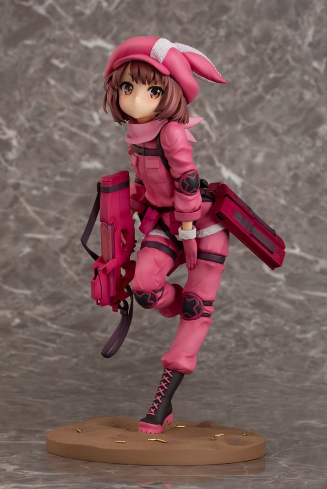 Sword Art Online Alternative Gun Gale Online II PVC Statue 1/7 Llenn Desert Bullet Ver. 22cm - Scale Statue - Plum - Hobby Figures UK