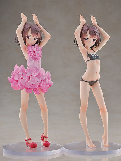 Sword Art Online Alternative: Gun Gale Online Statues 2-Pack 1/7 Llenn: Light Novel Dress & Swimsuit Ver. 23cm - Scale Statue - Kadokawa - Hobby Figures UK