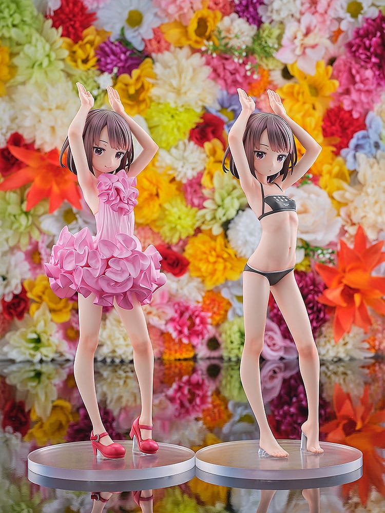 Sword Art Online Alternative: Gun Gale Online Statues 2-Pack 1/7 Llenn: Light Novel Dress & Swimsuit Ver. 23cm - Scale Statue - Kadokawa - Hobby Figures UK