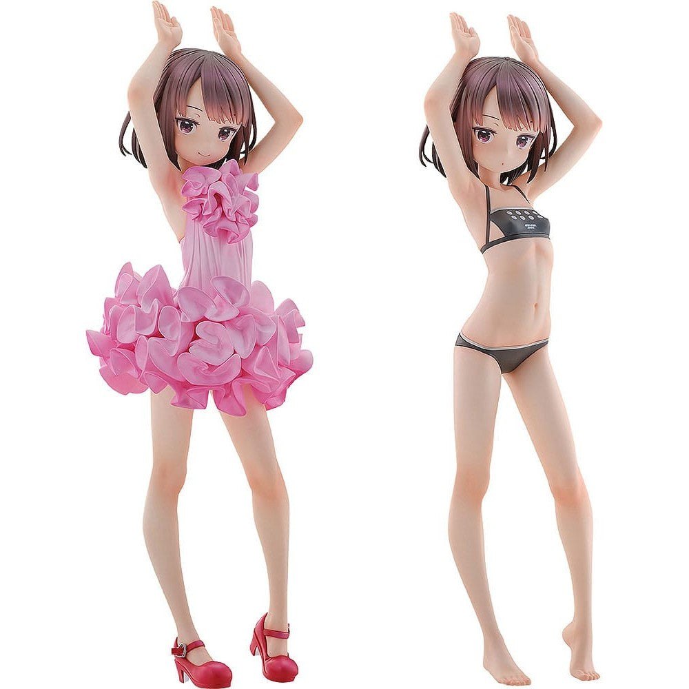 Sword Art Online Alternative: Gun Gale Online Statues 2-Pack 1/7 Llenn: Light Novel Dress & Swimsuit Ver. 23cm - Scale Statue - Kadokawa - Hobby Figures UK