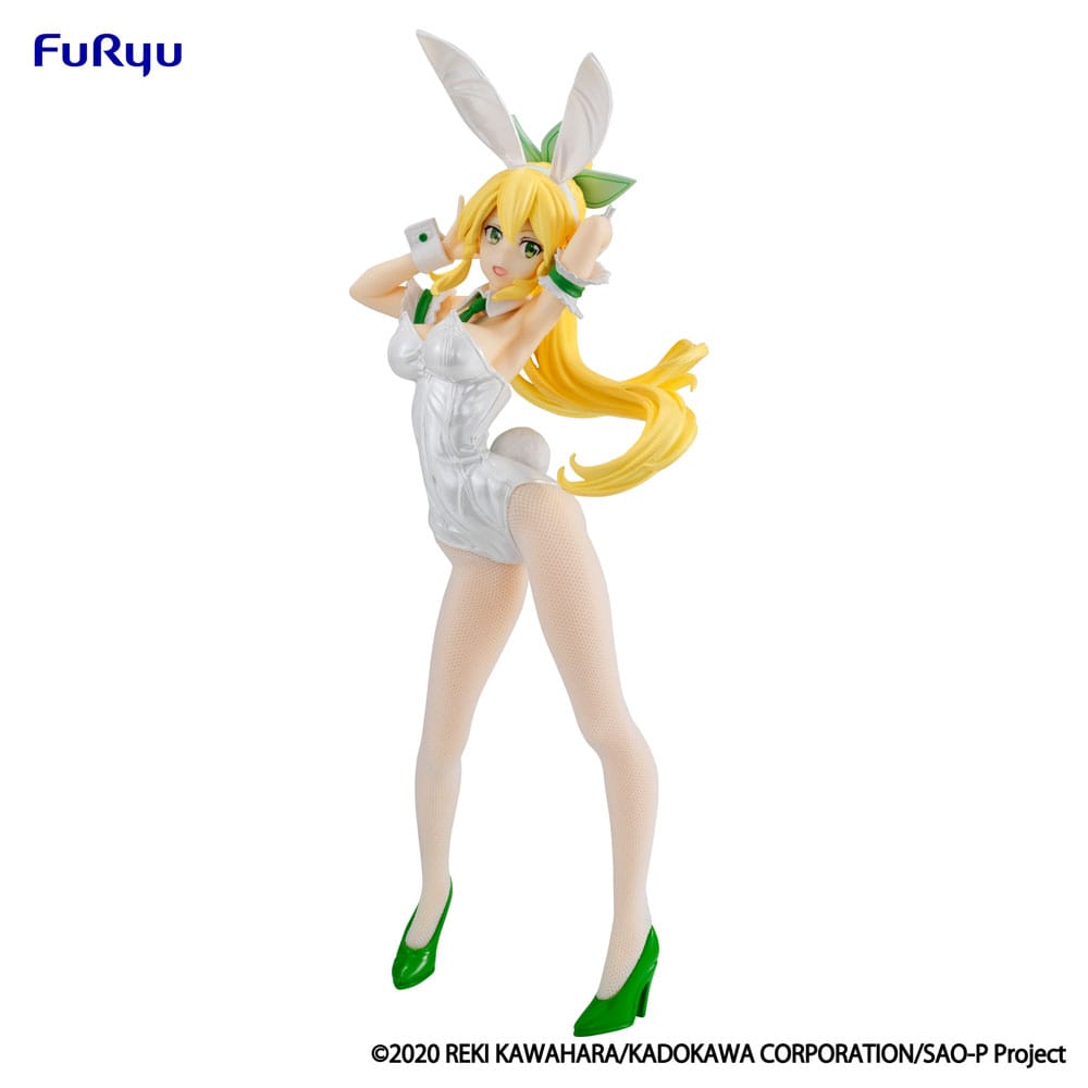 Sword Art Online BiCute Bunnies PVC Statue Leafa White Pearl Color Ver. 26cm - Scale Statue - Furyu - Hobby Figures UK