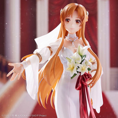 Sword Art Online PVC Statue 1/7 Asuna Wedding Ver. 25cm - Scale Statue - Design COCO - Hobby Figures UK
