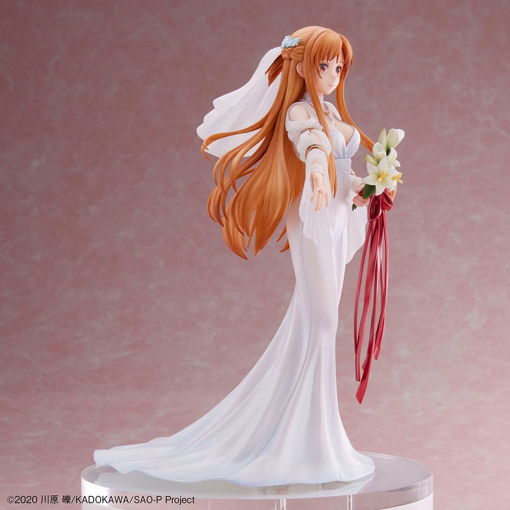 Sword Art Online PVC Statue 1/7 Asuna Wedding Ver. 25cm - Scale Statue - Design COCO - Hobby Figures UK