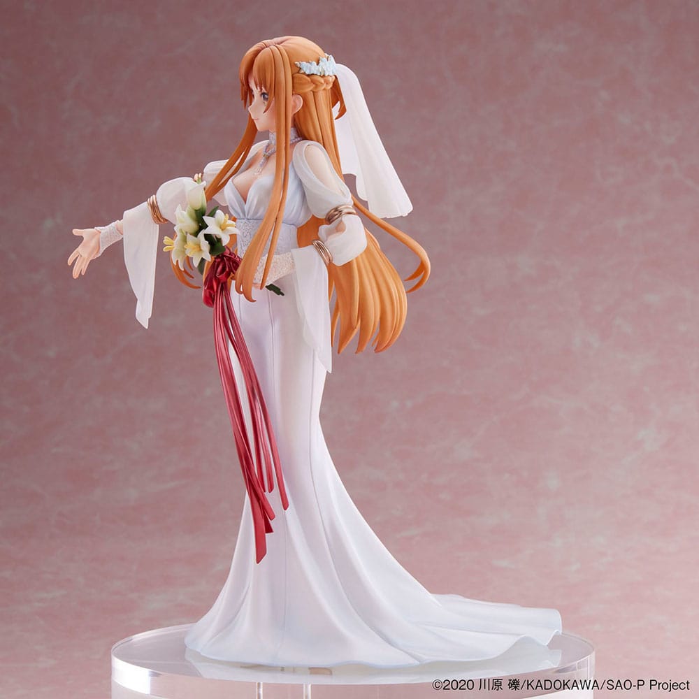 Sword Art Online PVC Statue 1/7 Asuna Wedding Ver. 25cm - Scale Statue - Design COCO - Hobby Figures UK