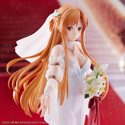Sword Art Online PVC Statue 1/7 Asuna Wedding Ver. 25cm - Scale Statue - Design COCO - Hobby Figures UK