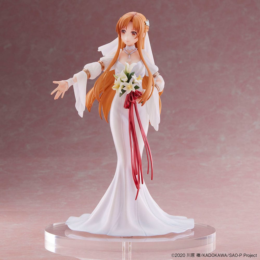 Sword Art Online PVC Statue 1/7 Asuna Wedding Ver. 25cm - Scale Statue - Design COCO - Hobby Figures UK