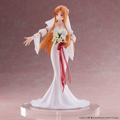 Sword Art Online PVC Statue 1/7 Asuna Wedding Ver. 25cm - Scale Statue - Design COCO - Hobby Figures UK